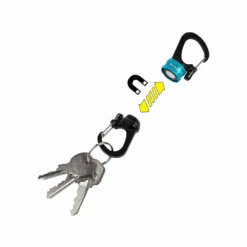 Nite Ize SlideLock® 360° Magnetic Locking Dual Carabiner - Blue 8 Nite Ize SlideLock® 360° Magnetic Locking Dual Carabiner - Blue -Montanic Store MSBL 03 R7 4
