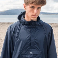 Mac In A Sac Origin Poncho Unisex (10000mm) 22 Mac In A Sac Origin Poncho Unisex (10000mm) -Montanic Store Navy 1