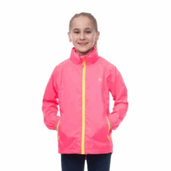 Mac In A Sac Mini Neon Waterproof Packable Jacket -Montanic Store Neon pink 1