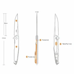 Ruike P108-SF Knife -Montanic Store P108 SF 4