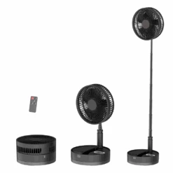 P10 Folding Retractable Camping Fan - Black 14 P10 Folding Retractable Camping Fan - Black -Montanic Store P10 5