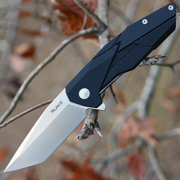 Ruike P138-B Black Liner Lock G10 Folding Knife 6 Ruike P138-B Black Liner Lock G10 Folding Knife - Image 6