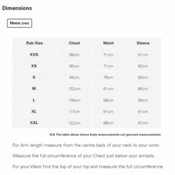 Rab Nexus Jacket - Black -Montanic Store Rab Measurement Jackets Men 600x600 1