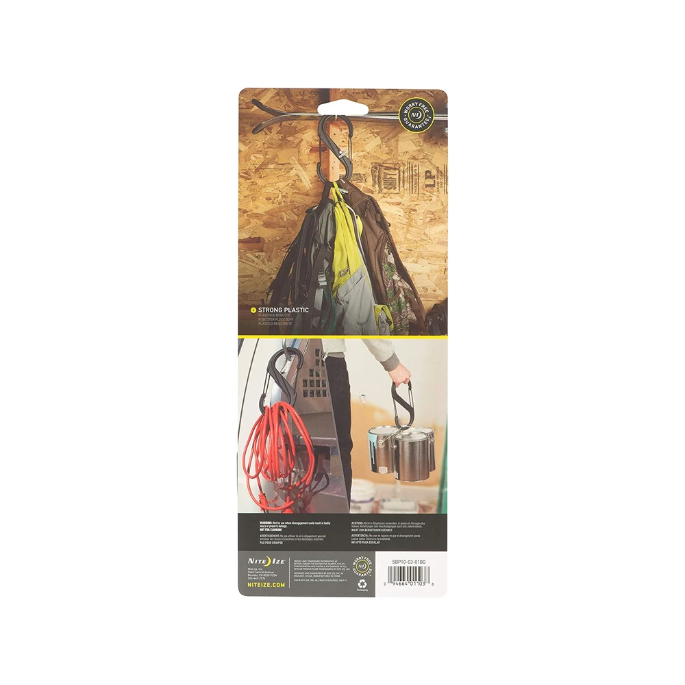 Nite Ize S-Biner Double Carabiner #10 2 Nite Ize S-Biner Double Carabiner #10 - Image 2