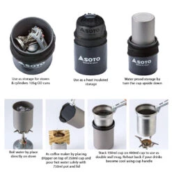 Soto ThermoStack Combo Cookset 10 Soto ThermoStack Combo Cookset -Montanic Store SOD 521 03