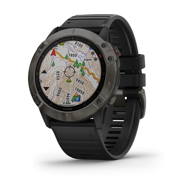 Garmin Fenix 6X GPS Watch - Sapphire Carbon Gray 3 Garmin Fenix 6X GPS Watch - Sapphire Carbon Gray - Image 3