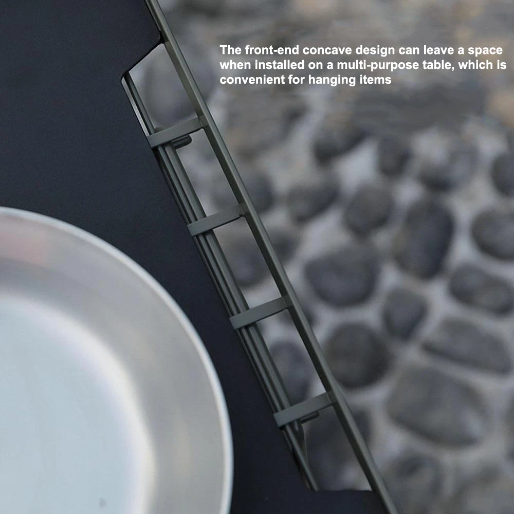 Campingmoon Aluminum Alloy Table Tray 4 Campingmoon Aluminum Alloy Table Tray - Image 4