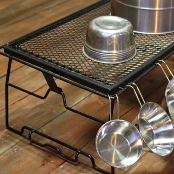 Campingmoon Stacking Rack Folding Table 4 Campingmoon Stacking Rack Folding Table - Image 4