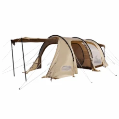 DoD Kamaboko Tent 3 S - Tan (Showroom Unit, Setup Once Outdoor) -Montanic Store T3 688 TN 4