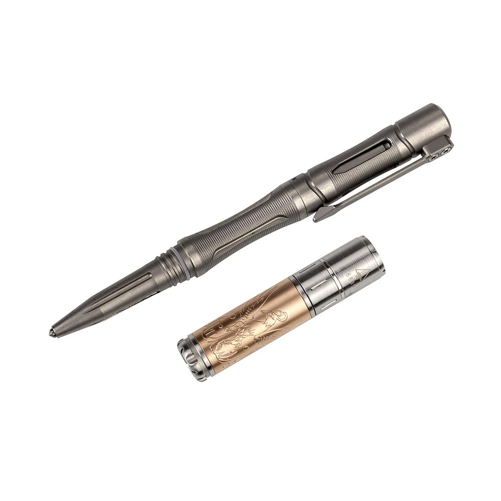 Fenix T5Ti Tactical Pen Halberd And F15 Flashlight Set Grey 6 Fenix T5Ti Tactical Pen Halberd And F15 Flashlight Set Grey - Image 6