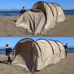 DoD Kamaboko Tent 3 L - Tan [Exclude Peg & Inner Tent] -Montanic Store T7 690 TN 13