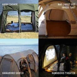 DoD Kamaboko Tent 3 L - Tan [Exclude Peg & Inner Tent] -Montanic Store T7 690 TN 23