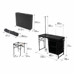 DoD Cooking King Table 11 DoD Cooking King Table -Montanic Store TB5 723 BK 5