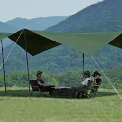 DoD Cheese Tarp M - Khaki -Montanic Store TT10 739 KH 2