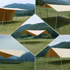 DoD Cheese Tarp M - Khaki -Montanic Store TT10 739 KH 8