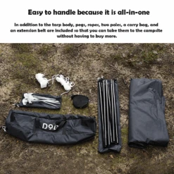 DoD Itsuka No Tarp 24 DoD Itsuka No Tarp -Montanic Store TT5 631 BK 9 b42eb850 ba82 41b4 a60f ca5eb00f994c