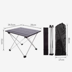 Camp Leader Aluminium Folding Table Black 7 Camp Leader Aluminium Folding Table Black -Montanic Store Untitled 4