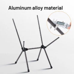 Hewolf Space Small Aluminum Alloy Foldable Chair -Montanic Store aliexpress 1129 142823 06