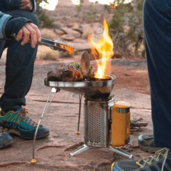 Biolite CampStove 2+ - Award Winning Smart Portable Multi-Functional Outdoor Picnic Camping Cookware 11 Biolite CampStove 2+ - Award Winning Smart Portable Multi-Functional Outdoor Picnic Camping Cookware -Montanic Store csc1001 5