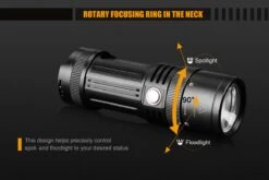 Fenix FD45 Ledflashlight 900 Lumen Black 18 Fenix FD45 Ledflashlight 900 Lumen Black -Montanic Store fenix fd45 focus flashlight focus ring