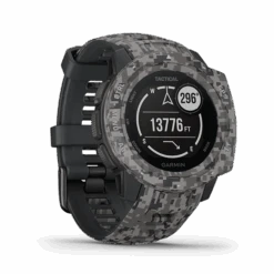 Garmin Instinct Tactical Camo GPS Smartwatch -Montanic Store instinct tractical camo graphite image 03
