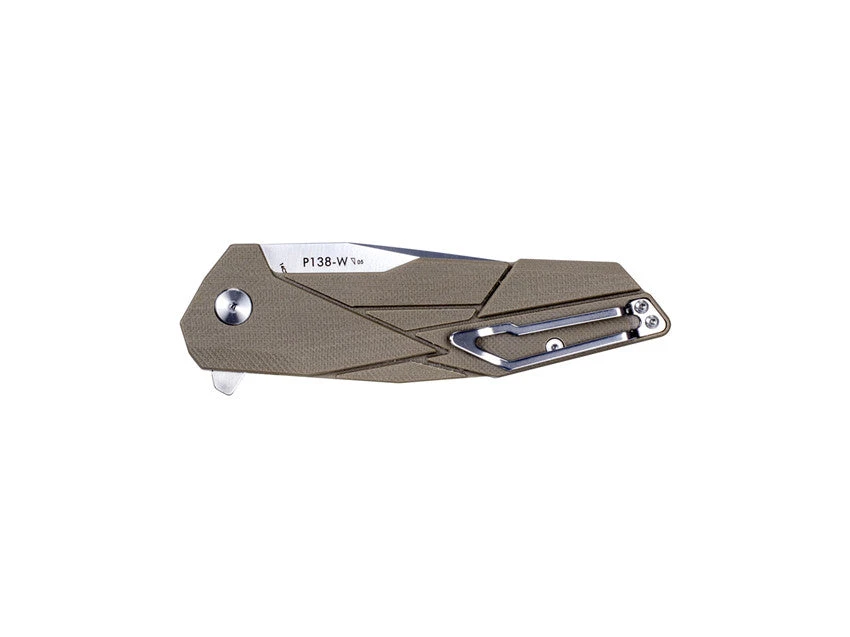 Ruike P138-W Desert Sand Liner Lock G10 Folding Knife 2 Ruike P138-W Desert Sand Liner Lock G10 Folding Knife - Image 2
