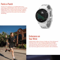 Coros Pace 2 GPS Multisportwatch 19 Coros Pace 2 GPS Multisportwatch -Montanic Store pace2 6 2
