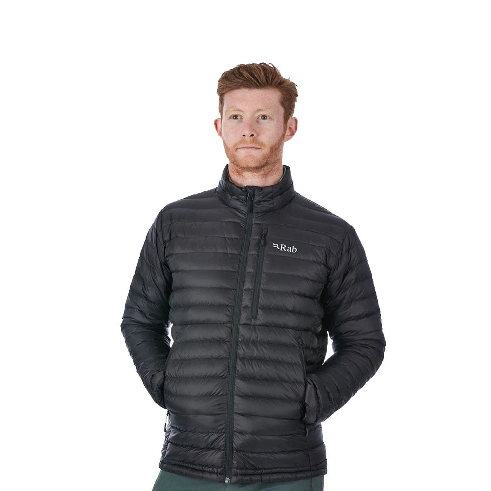 Rab Microlight Jacket - Black/Shark 2 Rab Microlight Jacket - Black/Shark - Image 2