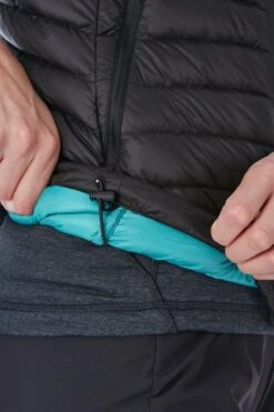 Rab Microlight Vest Women's Black/Seaglass 11 Rab Microlight Vest Women's Black/Seaglass -Montanic Store qda 97 pic05