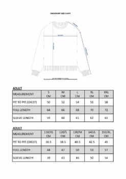 KZM Proud Owner Sweater-ADULTS 21 KZM Proud Owner Sweater-ADULTS -Montanic Store sizechart