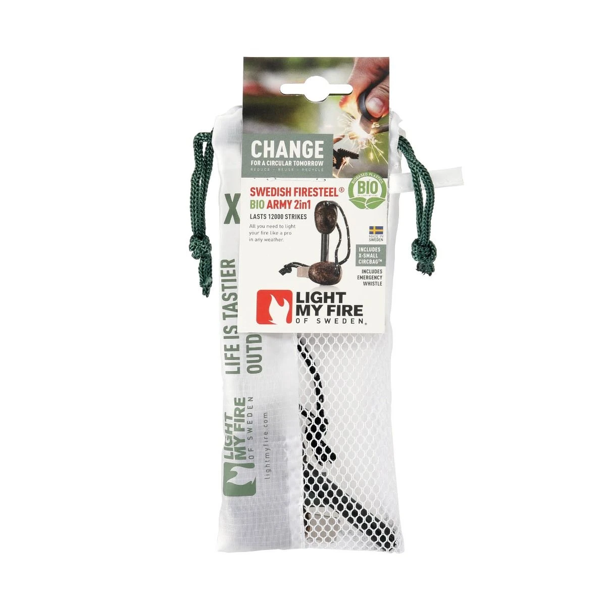 Light My Fire FireSteel BIO Army – Slaty Black 4 Light My Fire FireSteel BIO Army – Slaty Black - Image 4