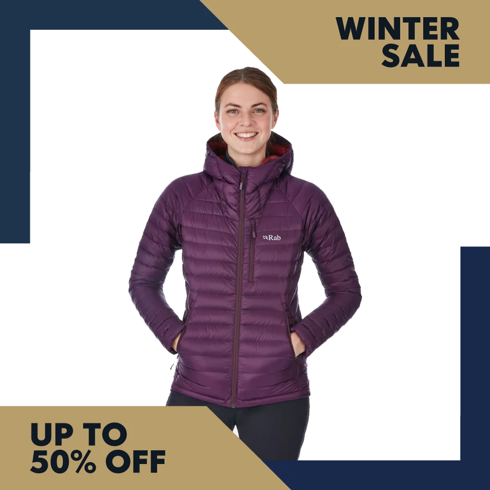 Rab Microlight Jacket Women's - Eggplant 1 Rab Microlight Jacket Women's - Eggplant