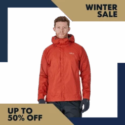 Rab Downpour Jacket - Firecracker