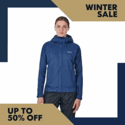 Rab Downpour Jacket Women's - Twilight