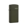 Zippo 1627ZL Slim Green Matte With Zippo Logo - Refillable Windproof Lighter 9 Zippo 1627ZL Slim Green Matte With Zippo Logo - Refillable Windproof Lighter -Montanic Store zippo 1627ZL