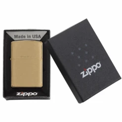 Zippo 204 Brushed Solid Brass - Refillable Windproof Lighter 8 Zippo 204 Brushed Solid Brass - Refillable Windproof Lighter -Montanic Store zippo 204 1