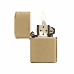 Zippo 204 Brushed Solid Brass - Refillable Windproof Lighter 7 Zippo 204 Brushed Solid Brass - Refillable Windproof Lighter -Montanic Store zippo 204 2