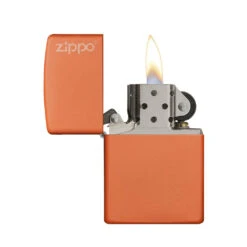 Zippo 231ZL Orange Matte With Zippo Logo - Windproof Lighter 5 Zippo 231ZL Orange Matte With Zippo Logo - Windproof Lighter -Montanic Store zippo 231ZL 4