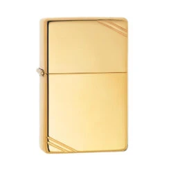 Zippo 270 High Polish Brass Vintage With Slashes - Refillable Windproof Lighter 7 Zippo 270 High Polish Brass Vintage With Slashes - Refillable Windproof Lighter -Montanic Store zippo 270 2