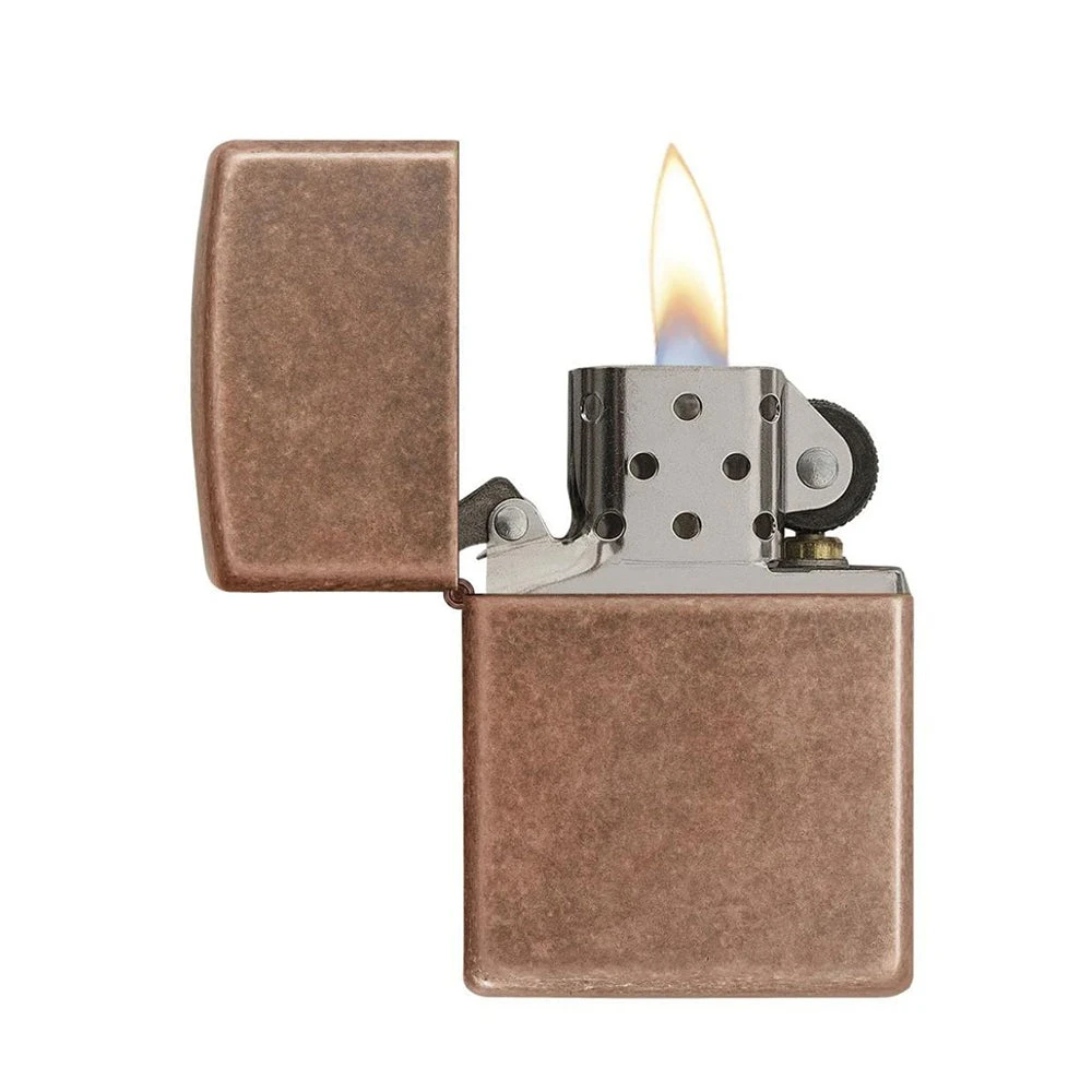 Zippo 301FB Antique Copper - Refillable Windproof Lighter 2 Zippo 301FB Antique Copper - Refillable Windproof Lighter - Image 2