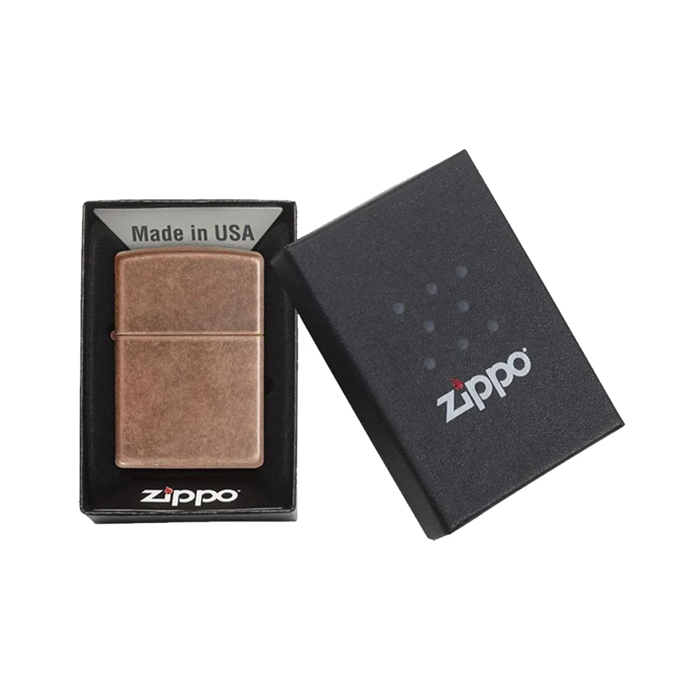 Zippo 301FB Antique Copper - Refillable Windproof Lighter 3 Zippo 301FB Antique Copper - Refillable Windproof Lighter - Image 3