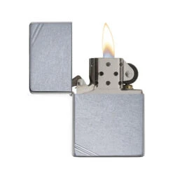 Zippo 267 Street Chrome™ Vintage With Slashes - Refillable Windproof Lighter -Montanic Store zippo eric 4