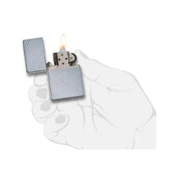 Zippo 267 Street Chrome™ Vintage With Slashes - Refillable Windproof Lighter -Montanic Store zippo eric 6